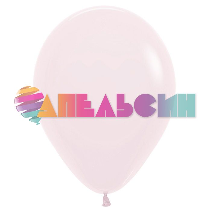 Шар пастель Розовый S12"/30см (609) Pink 12шт/уп (Колумбия) макарунс 155029