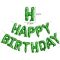 Надпись из шаров HAPPY BIRTHDAY Пиксели принт FL16"/41см (Китай) 26890