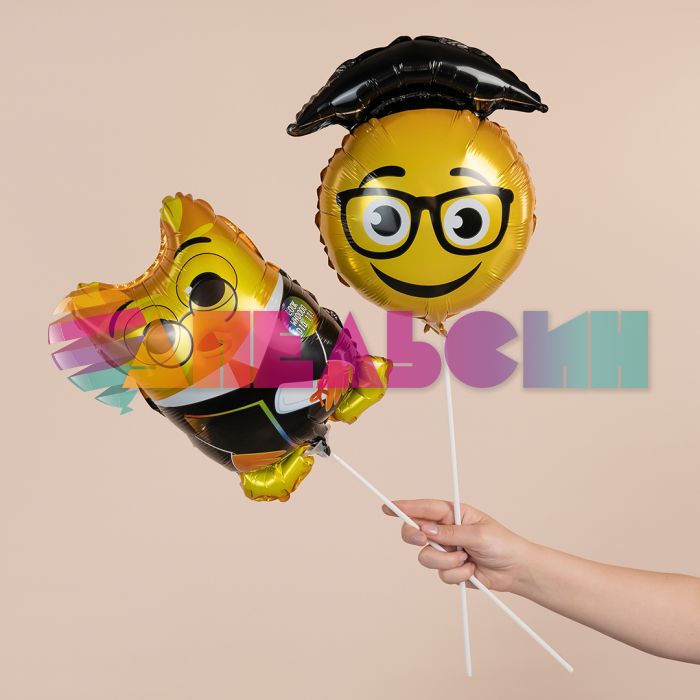 Мини фигура Сова выпускник FL14"/36см (Китай) 24585