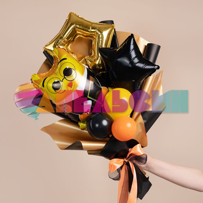 Мини фигура Сова выпускник FL14"/36см (Китай) 24585