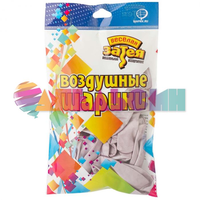 Шар хром Розовый Е12"/30см 25шт/уп (Китай) 1102-2373