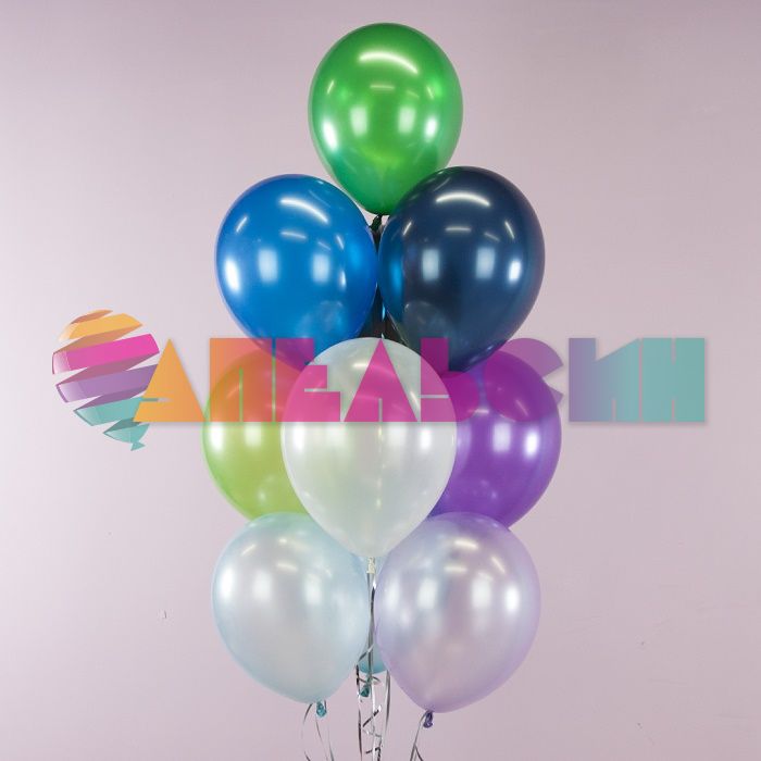 Шар металлик Сиреневый 512/12"/30см (M32) Lavender лаванда 100шт/уп (Китай) 512-12M32