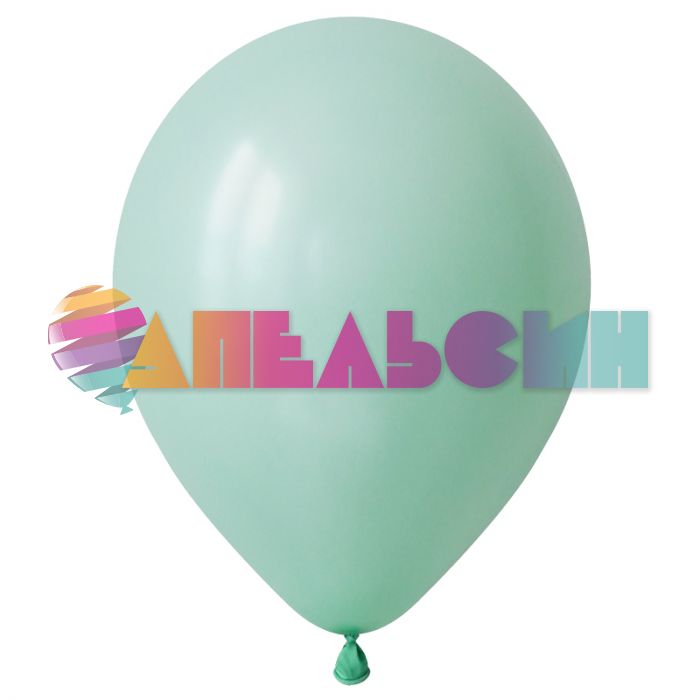 Шар пастель Зеленый DL12"/30см Matte green 100шт/уп (Вьетнам) макарунс 312263