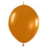 Шар ЛОЛ металлик Золото 12"/30см 50шт/уп (Тайланд) Ч18250-СТОК