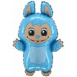 Шар фигура Плюшевый эльф голубой G26"/66см (Италия) 2507-ABCV