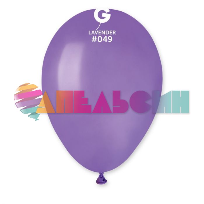 Шар пастель Ассорти И09"/22см (086) Standart Ass 100шт/уп (Италия) 1101-0023
