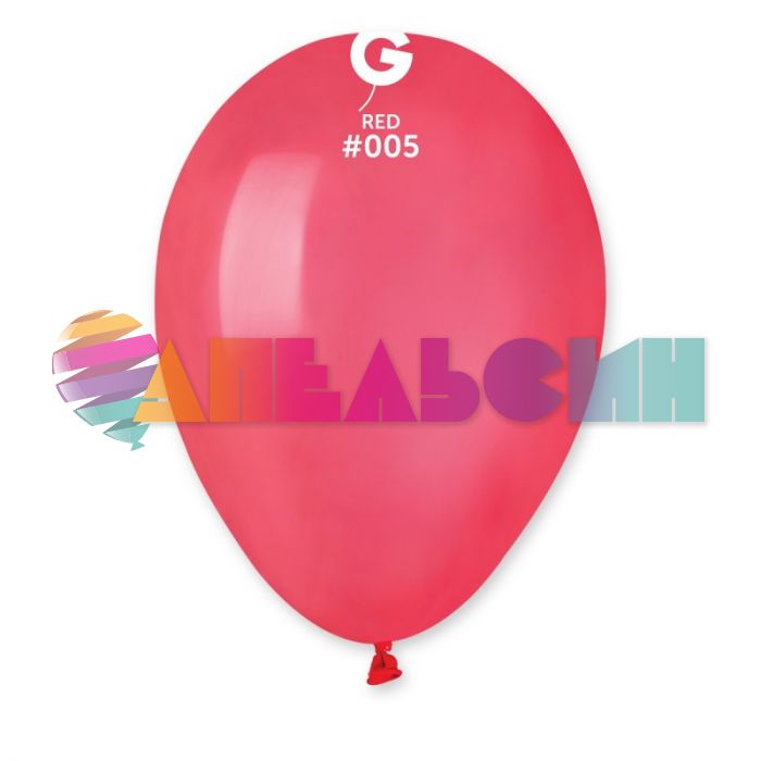 Шар пастель Ассорти И09"/22см (086) Standart Ass 100шт/уп (Италия) 1101-0023