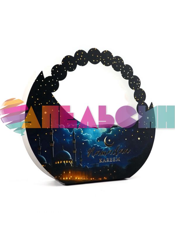Коробка Рамадан Ramadan Kareem 21х23х5см складная 10576198