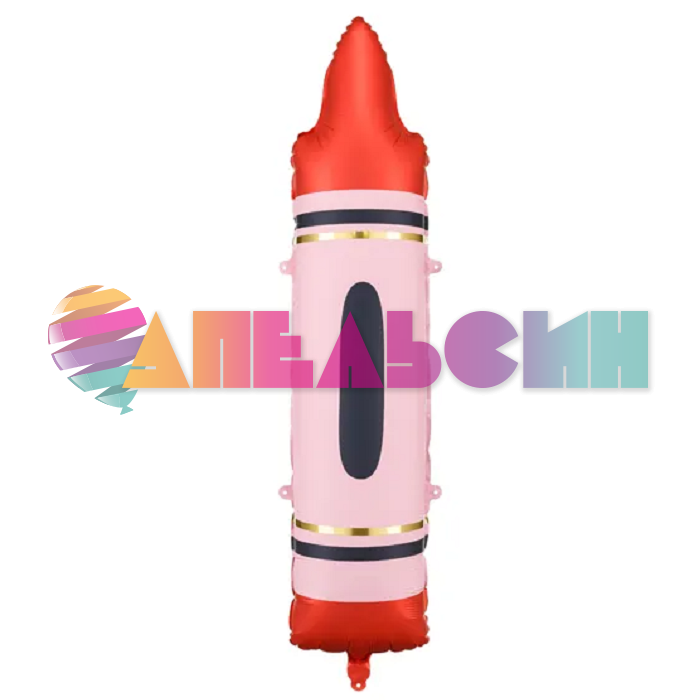 Шар фигура Фломастер синий PD43"/108см (Польша) 1207-2018