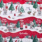 Бумага HNY Мишка Тедди 70х100см глянец 7167133-1