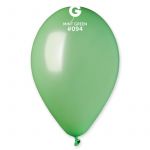 Шар металлик Зеленый И10"/25см (094) Mint Green 100шт/уп (Италия) 1102-1810