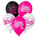 Шар латекс Красотка Babe С ДР 12"/30см 5шт/уп (Китай) 9613190