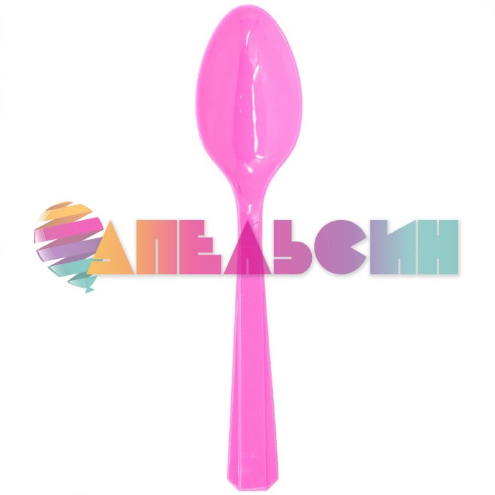Набор приборов Розовый фуксия Bright Pink 24шт/уп пластик 1502-0905