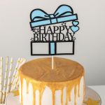 Топпер HB коробка голубой 13х18см акрил 6912063