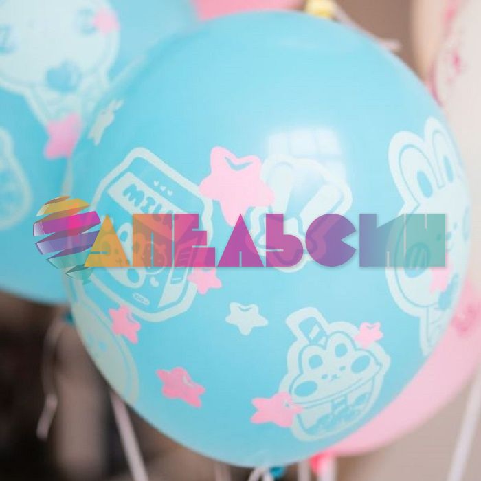 Шар латекс Каваи 12"/30см 5шт/уп (Мексика) 6077785