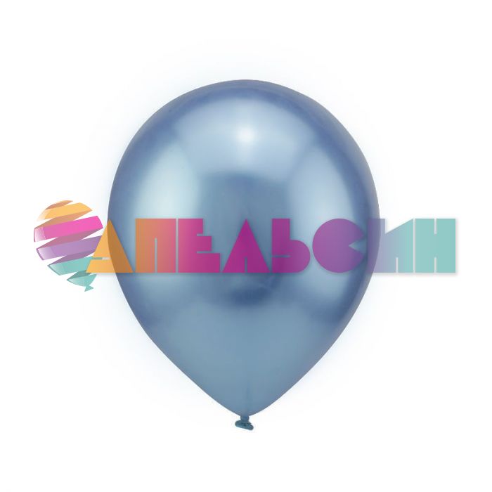 Шар хром Ассорти ВП12"/30см 50шт/уп (Китай) 212200