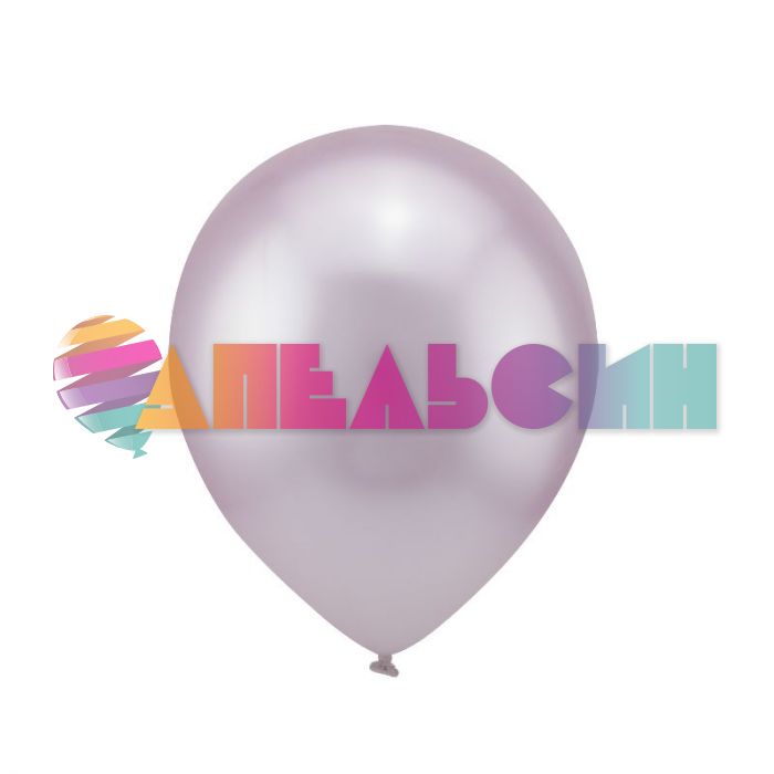 Шар хром Ассорти ВП12"/30см 50шт/уп (Китай) 212200