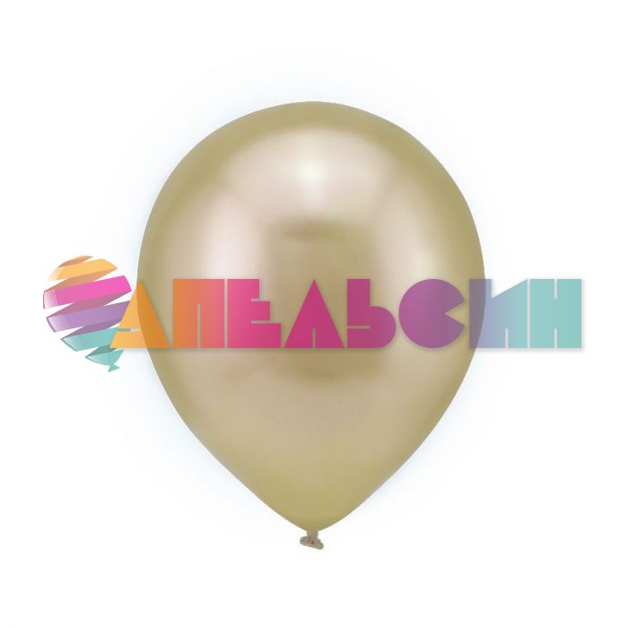 Шар хром Ассорти ВП12"/30см 50шт/уп (Китай) 212200