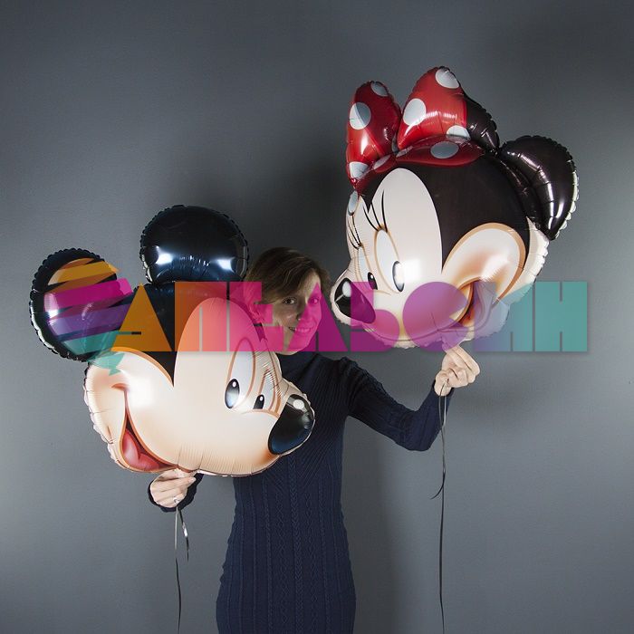 Шар голова Микки Маус FL32"/81см (Китай) 555064
