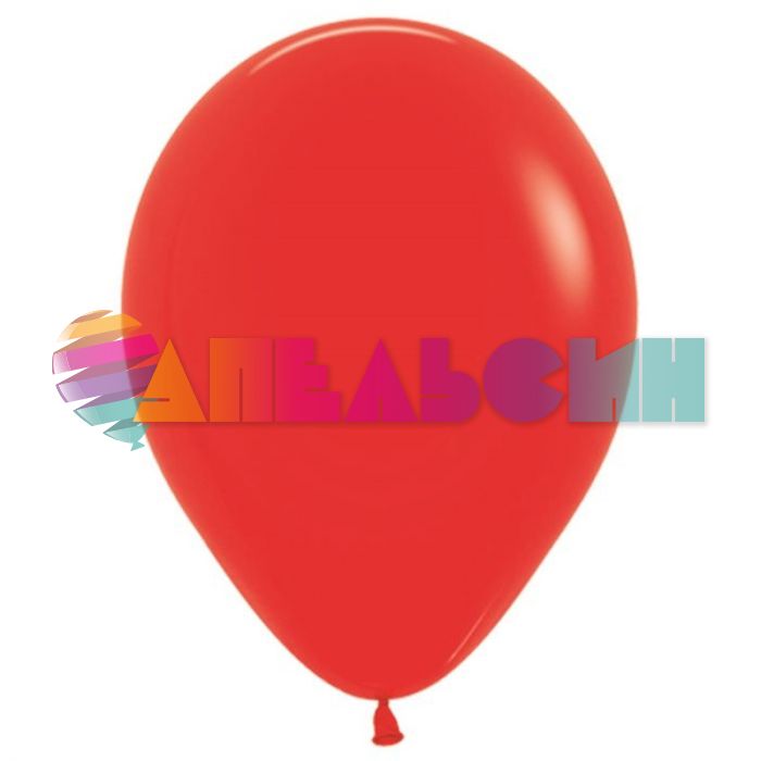 Шар пастель Красный S12"/30см (015) Red 100шт/уп (Колумбия) 112015