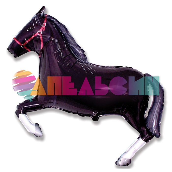 Мини фигура Лошадь черный F16"/41см (Испания) 902625N