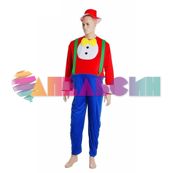 Костюм Клоун р/р 50-52 326719-ПРОКАТ