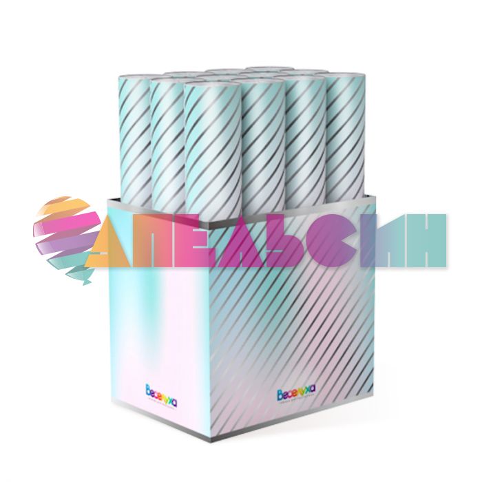 Хлопушка Ассорти макарунс 30см 8230-M-GP