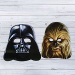 Маска Звездные войны Дарт Вейдер и Чубака 2шт/уп картон 2947680