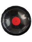 Шар фольга Грампластинка FL18"/46см круг (Китай) 27728