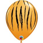 Шар латекс Сафари Тигр полоски 5шт/уп 12"/30см (США) пастель 1103-1194-5