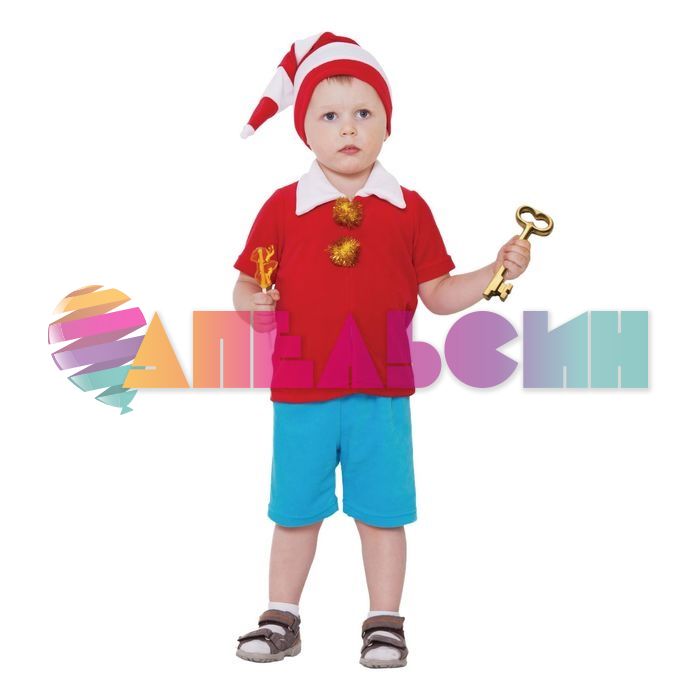 Костюм Буратино 3в1 092-098см 2311002-ПРОКАТ