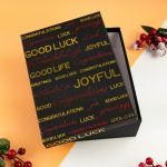 Коробка Good Luck 24,5х17,5х7см фольга Ч34908-1