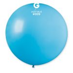 Шар пастель Голубой И27"/70см (009) Light Blue (Италия) 1102-0401-1