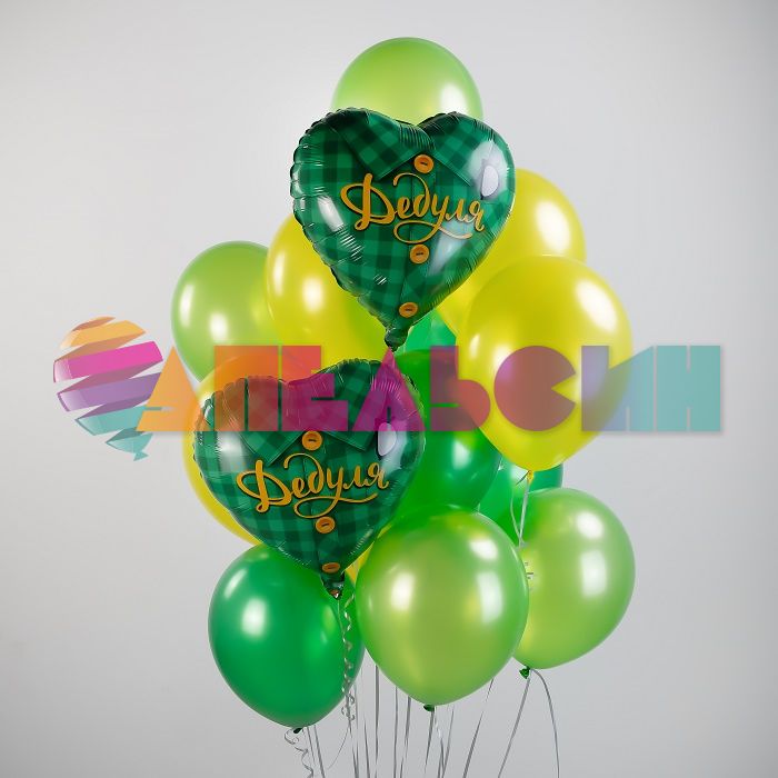 Шар металлик Зеленый 512/12"/30см (M26) Forest Green темный 100шт/уп (Китай) 512-12M26