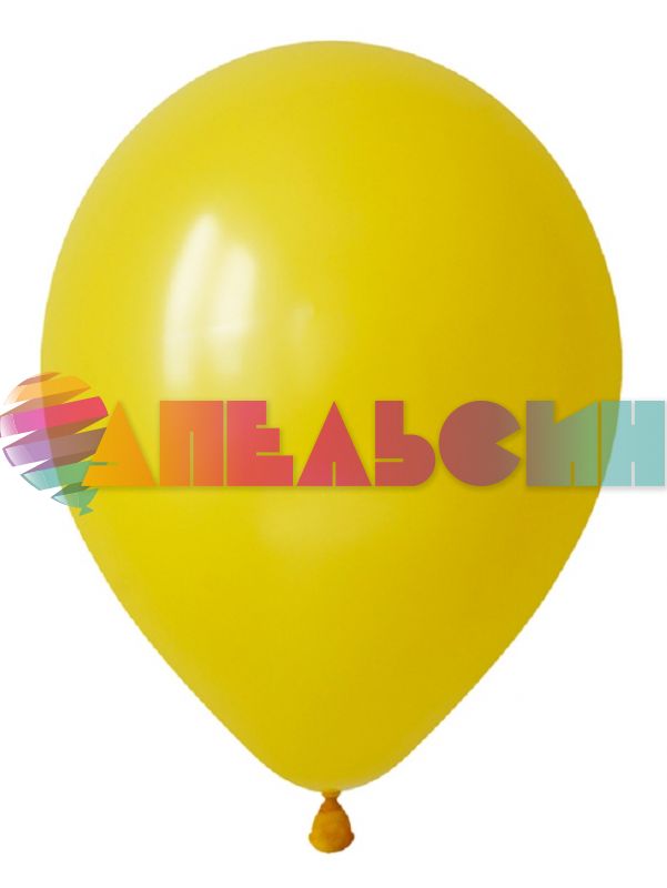 Шар пастель Желтый DL18"/46см (140) Yellow 5шт/уп (Вьетнам) 318140-5