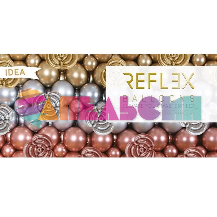 Шар ШДМ хром Розовое золото S260 (968) Reflex Rose Gold 50шт/уп (Колумбия) 260968-бр 170039
