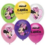 Шар латекс Минни Маус С ДР 12"/30см 25шт/уп (Китай) 812238