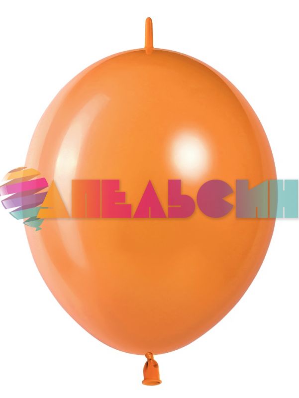 Шар ЛОЛ пастель Оранжевый 12"/30см (L55) Orange 50шт/уп (Китай) 512-12L09