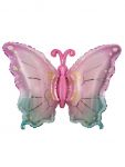 Шар фигура Бабочка двухцветная FL32"/81см (Китай) 24767