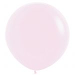 Шар пастель Розовый S24"/60см (609) Pink 3шт/уп (Колумбия) макарунс 154503
