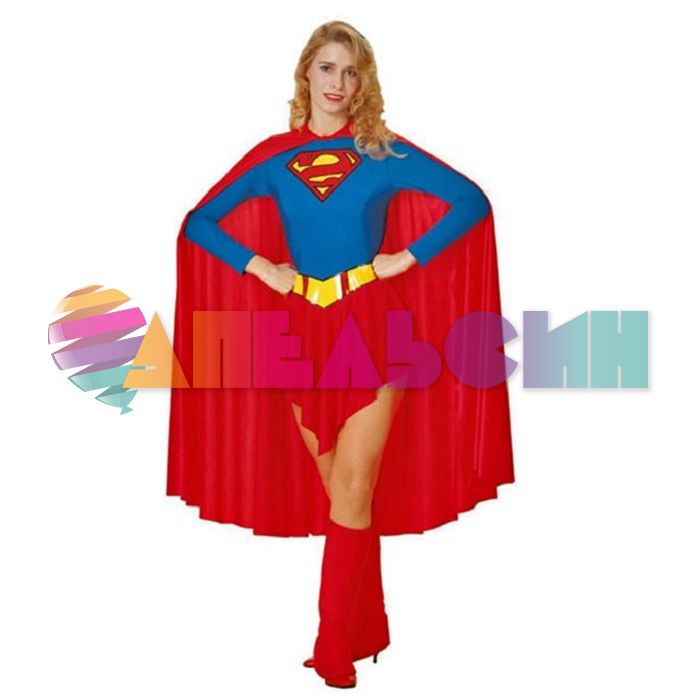 Костюм Супергерл Supergirl р/р 42-44 15553-ПРОКАТ