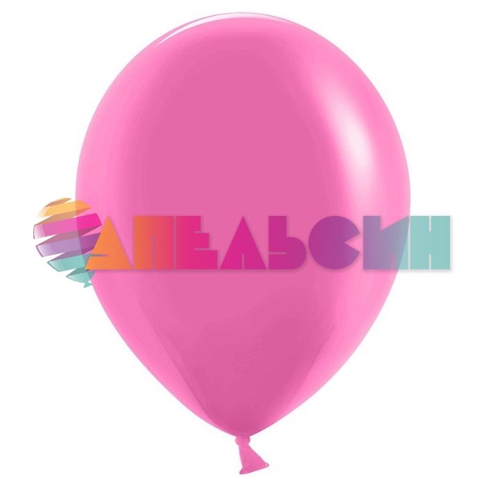 Шар пастель Розовый Д12"/30см фуше 100шт/уп (Китай) 612108