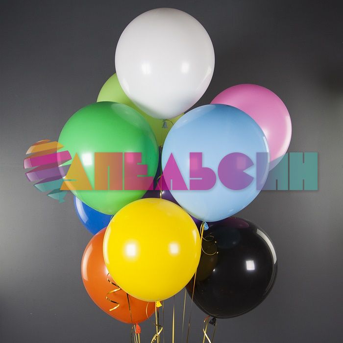Шар пастель Голубой Ш18"/46см 5шт/уп (Китай) 918004-5
