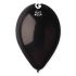 Шар пастель Черный И14"/36см (014) Black 50шт/уп (Италия) 1102-0352