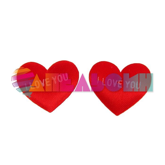 Стикер Сердце ILY красное 25мм 20шт/уп 1196033