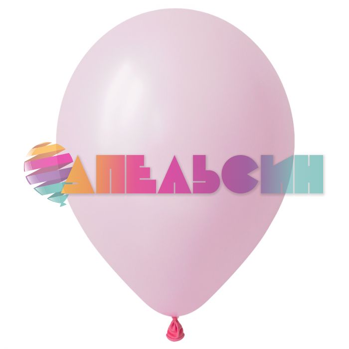 Шар пастель Розовый DL12"/30см (221) Baby pink 100шт/уп (Вьетнам) макарунс 312221