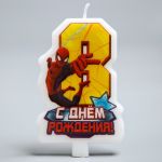 Свеча для торта Человек Паук С ДР 8 1169278-СТОК