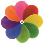 Шар металлик Ассорти S12"/30см 50шт/уп (Колумбия) 212500-бр 238067