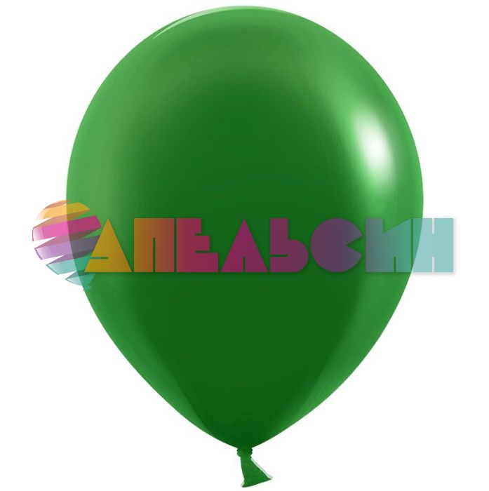 Шар пастель Зеленый Д05"/13см Изумрудный 100шт/уп (Китай) 605159