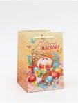 Пакет С Великой Пасхой ХВ 12х18х12см под кулич 5396849